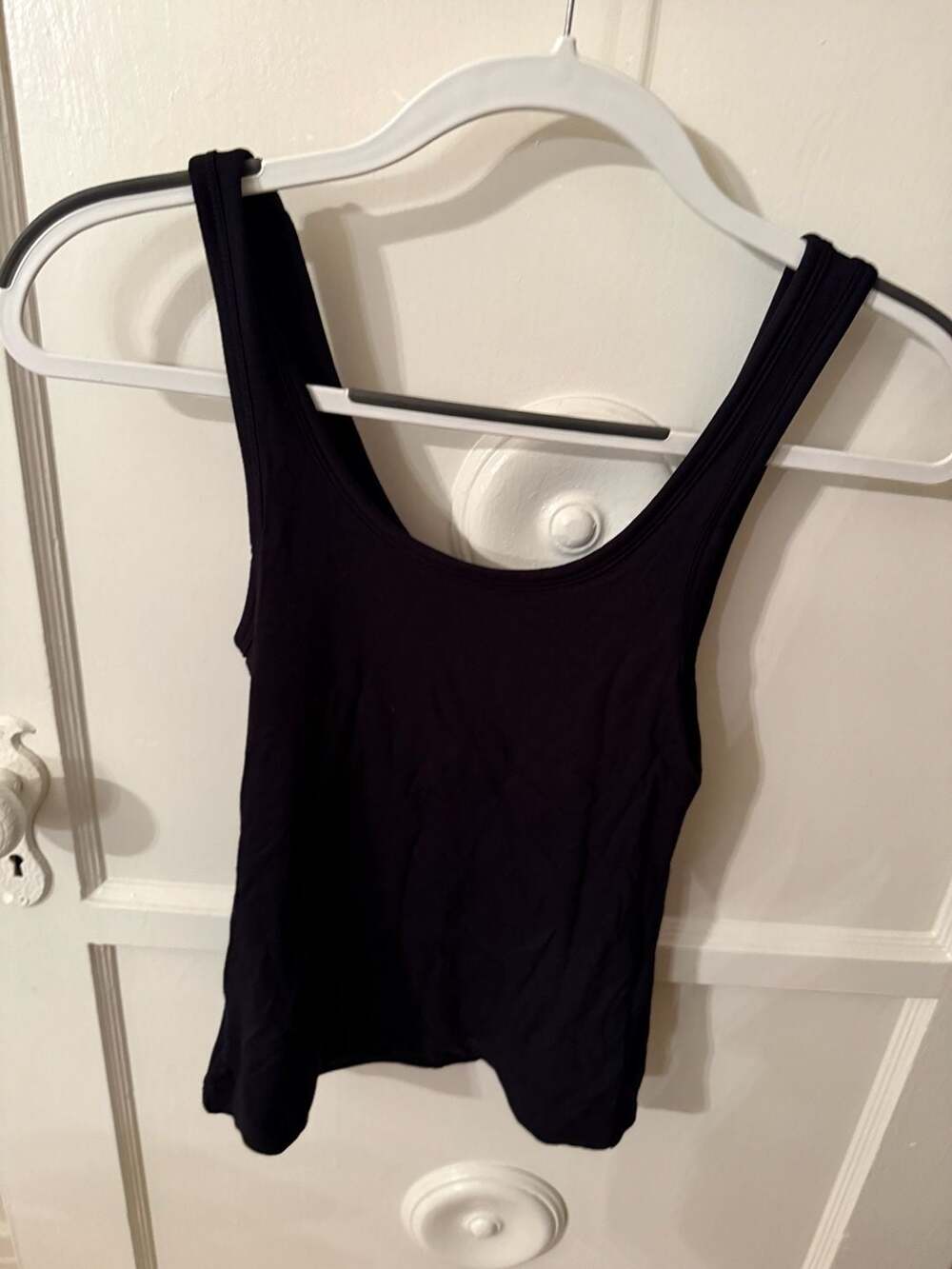 RE ONA Classic Tank Top in Black